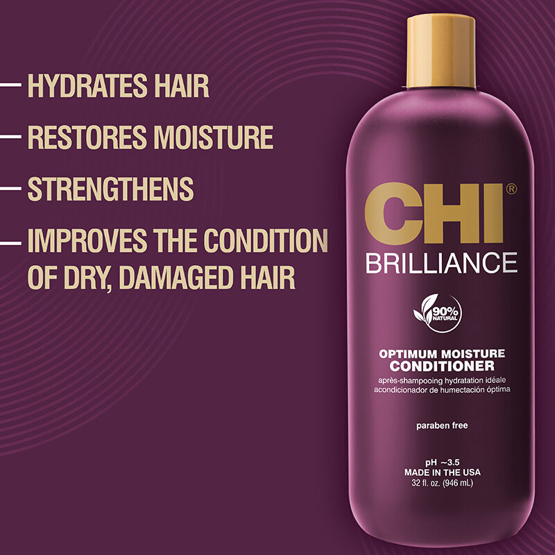 CHI Brilliance Moisture Conditioner 32 oz | CHI Hair